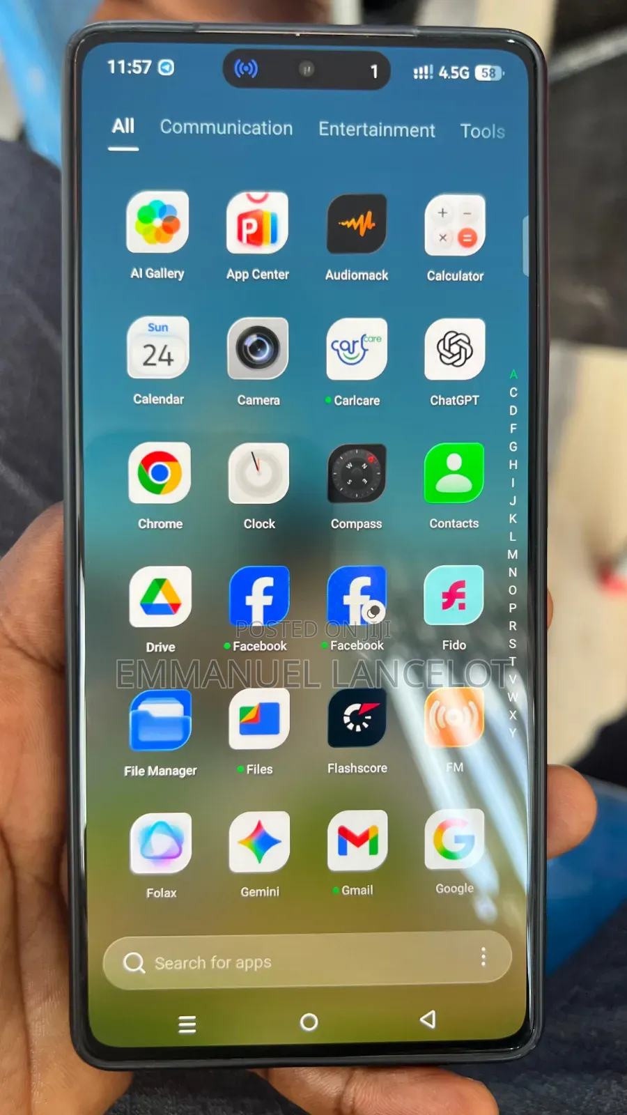 Infinix Note 50 Pro 4G 256 GB Silver