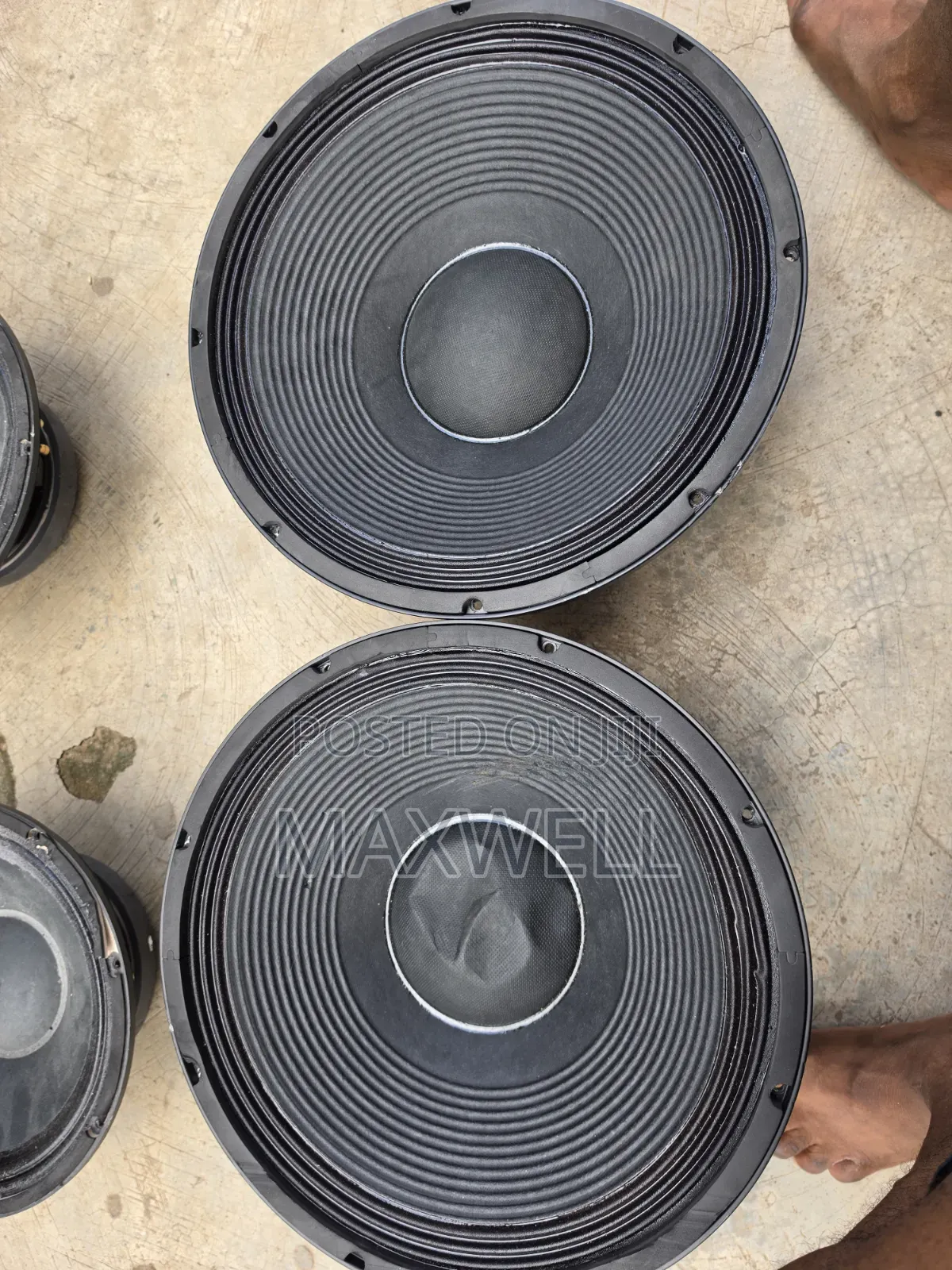 RCF Neodynuim Pair of 15" Woofer/Driver Units
