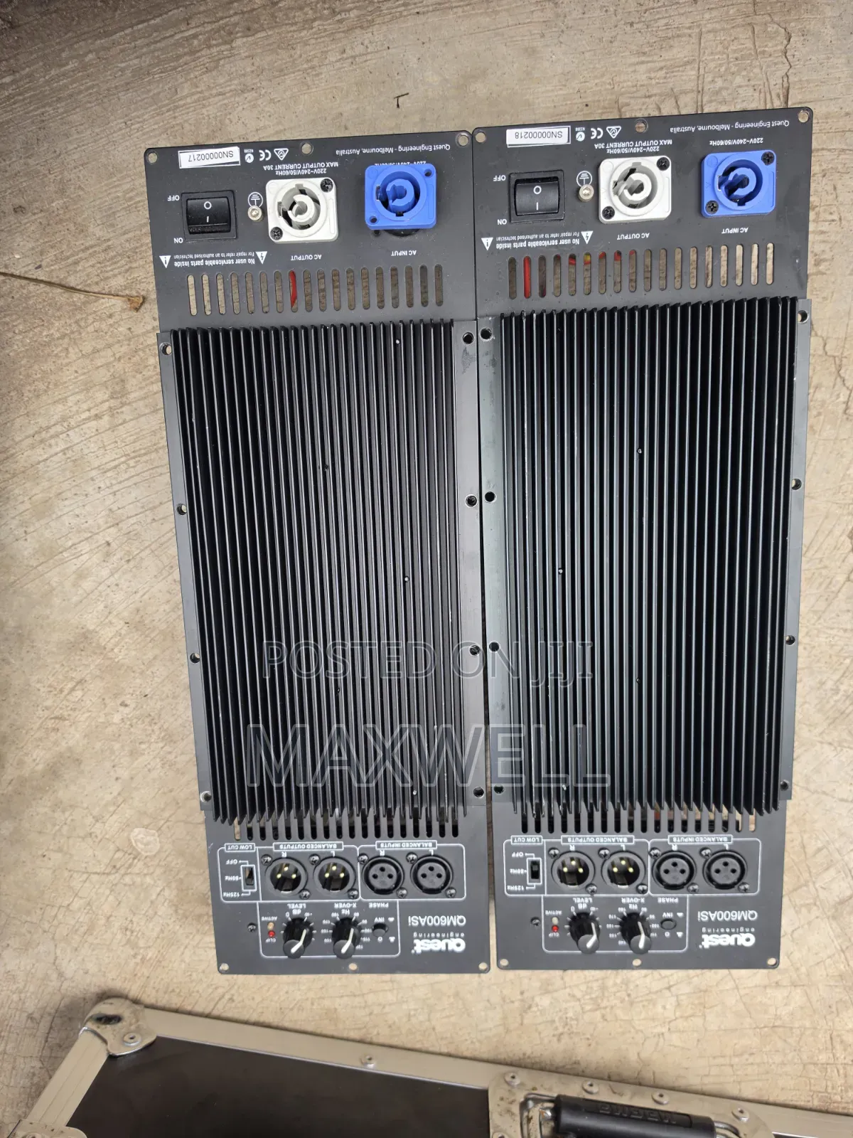 Quest Engineering Qm600asi – Amplifier Modules + 15" Drivers