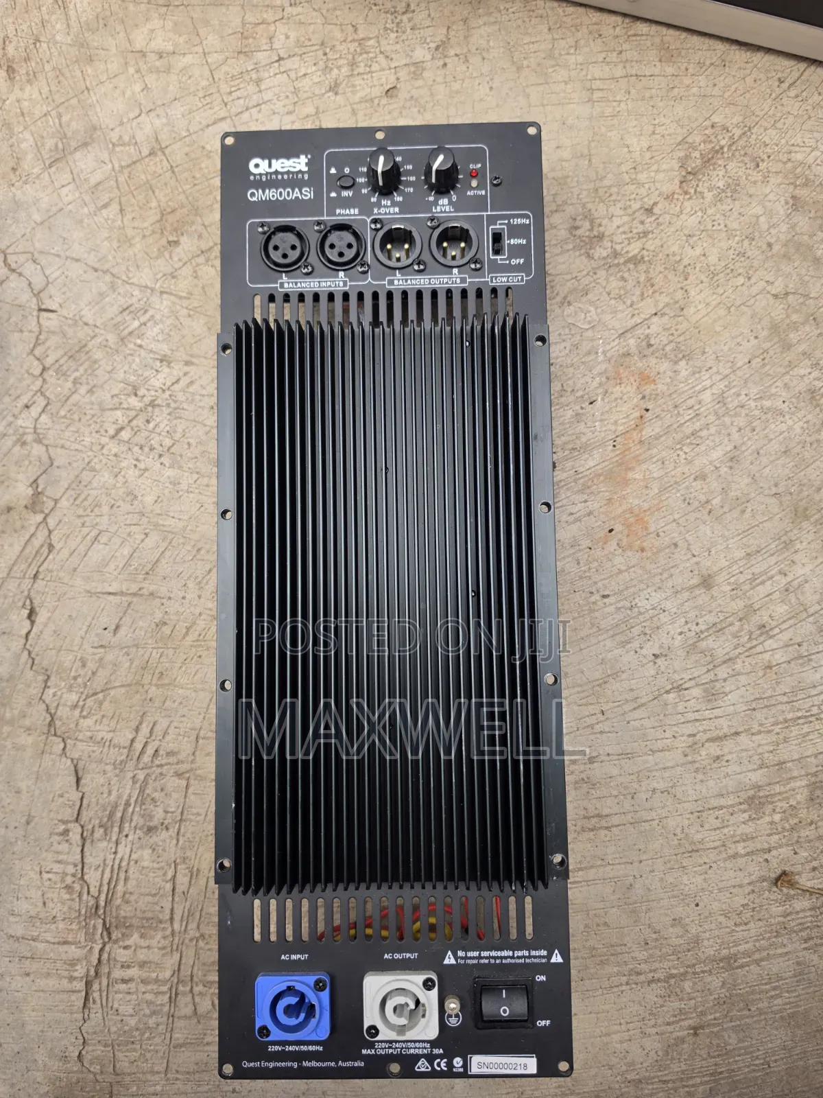 Quest Engineering Qm600asi – Amplifier Modules + 15" Drivers