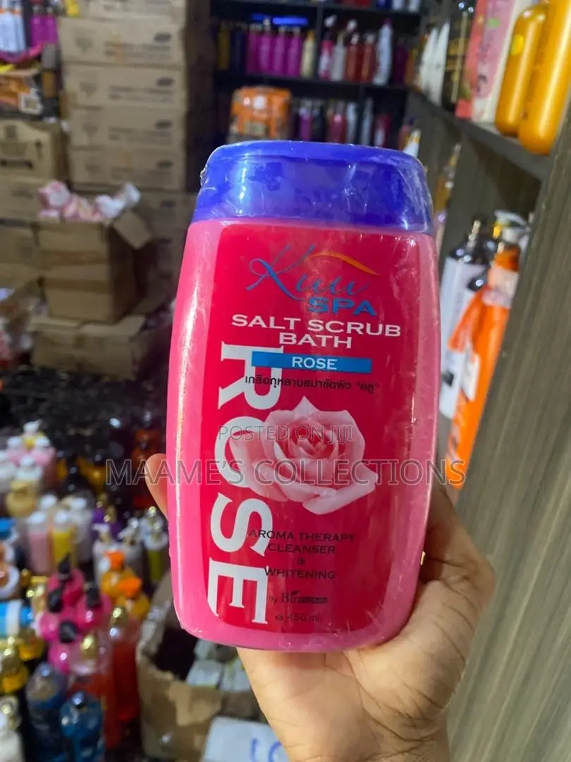 Kuu Spa Salt Scrub Bath