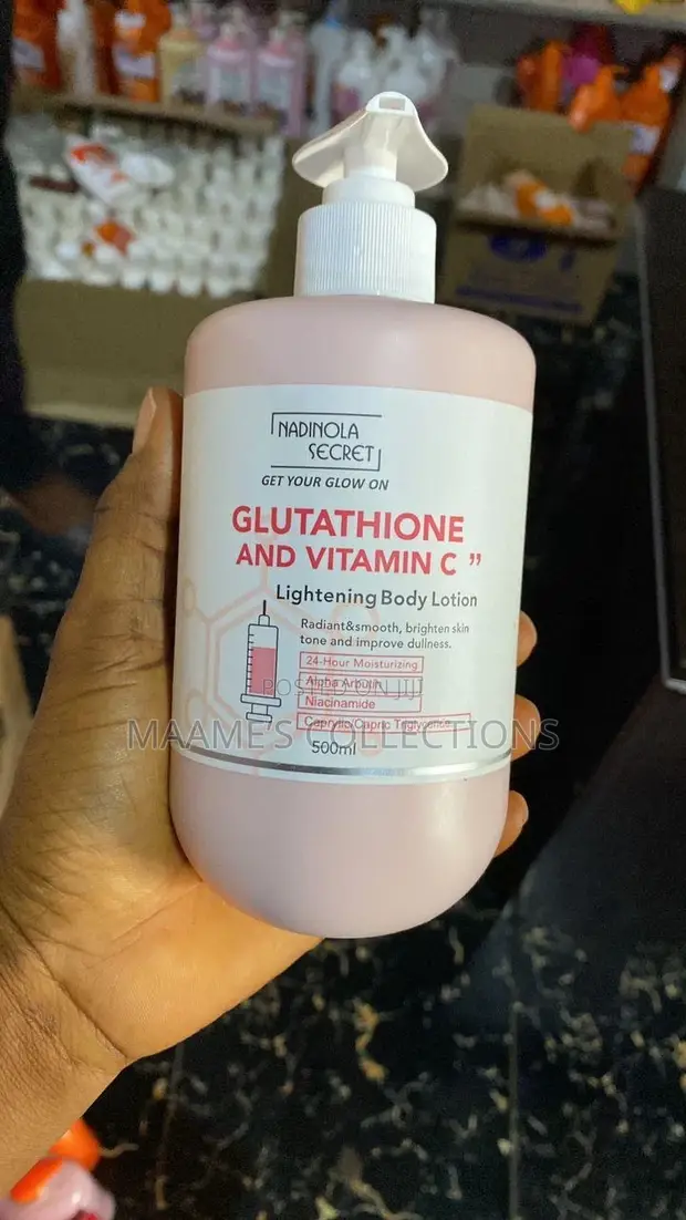 nadinola secret glutathione and vitamin c Nadinola Secret Glutathione and Vitamin C Lightening Body Lotion for sale