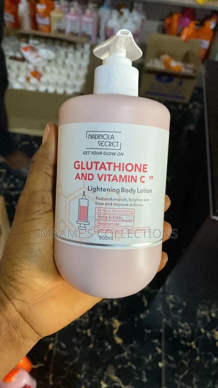 Nadinola Secret Glutathione and Vitamin C Lightening Body Lotion
