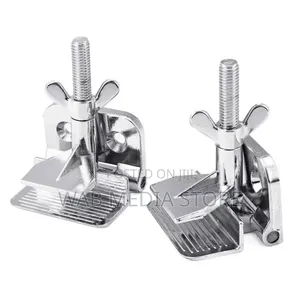 1pc Chrome-Plated Alloy Screen Printing Butterfly Hinge Clamp,