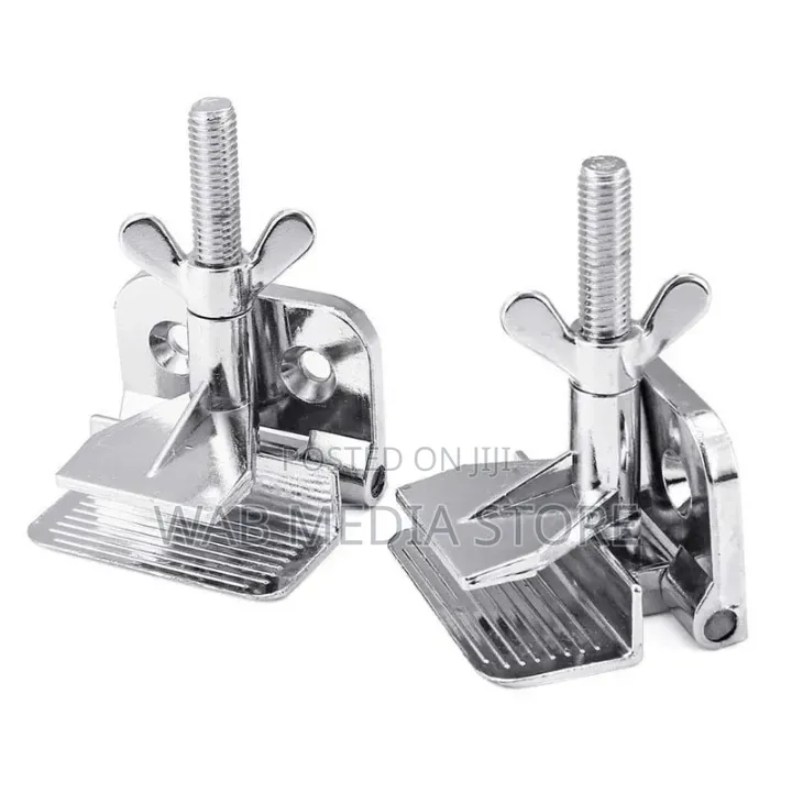 1pc Chrome-Plated Alloy Screen Printing Butterfly Hinge Clamp,