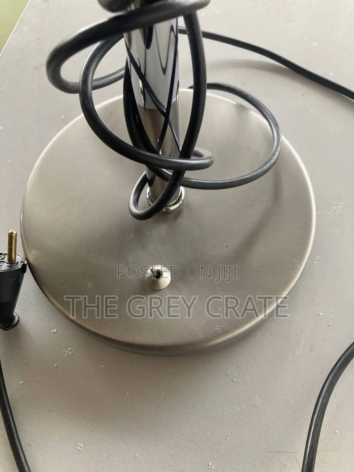 Studio Lamp — Brushed Steel
