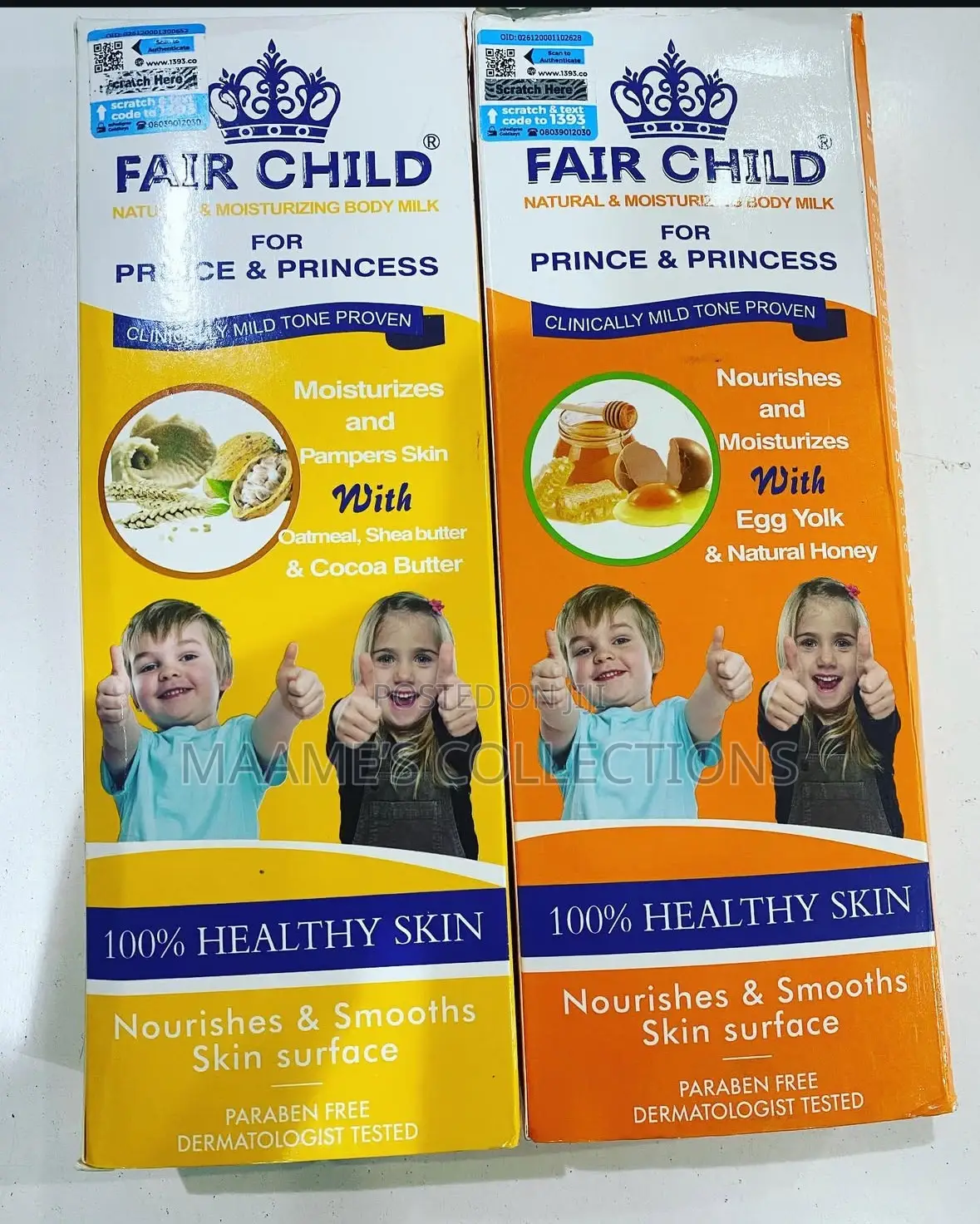 Fair Child Natural Moisturizing Body Milk
