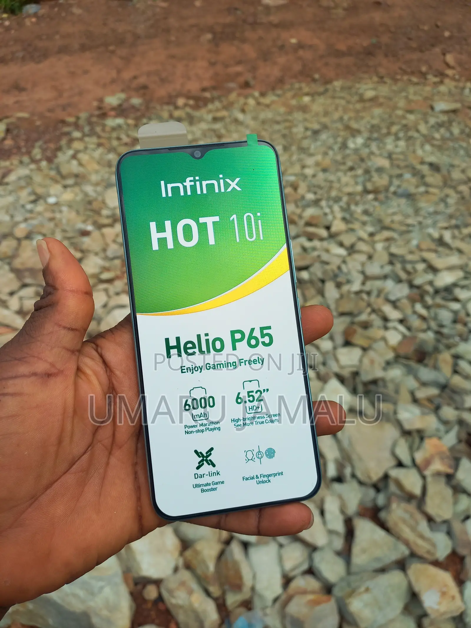 Infinix Hot 10i 64 GB Blue