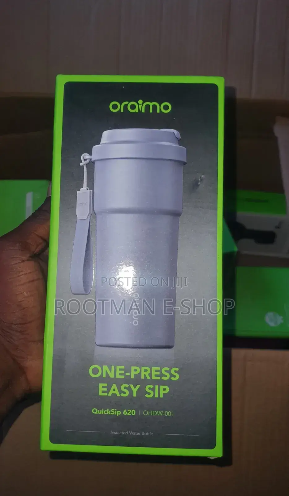 Oraimo Quicksip 620ml Temperature-Locking Leakproof Bottle