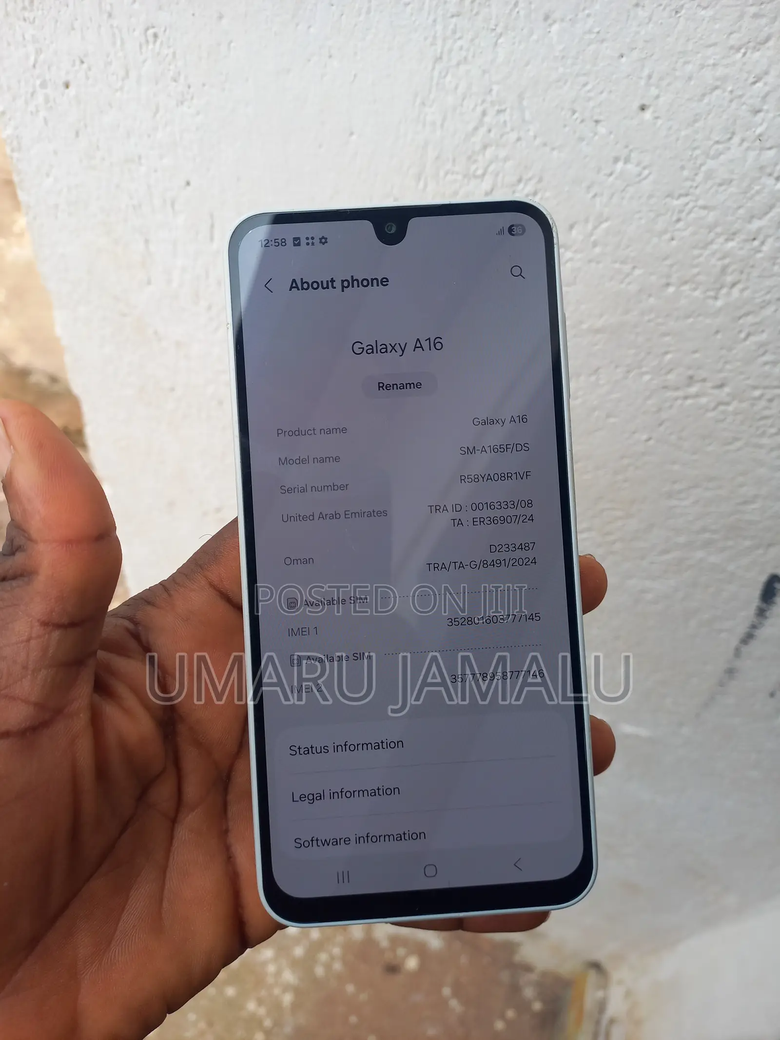 Samsung Galaxy A16 128 GB Silver