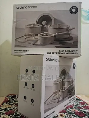 Oraimo Pureharvest Set Versatile Convenient Ceramic Cookware Set-17pcs