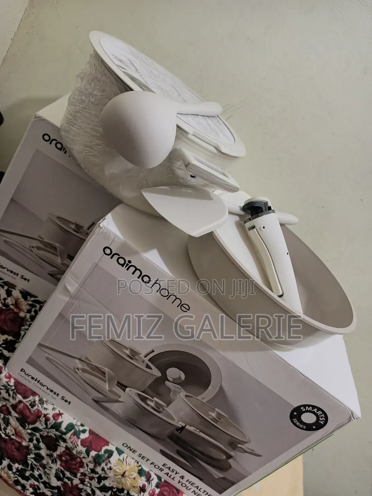 Oraimo Pureharvest Set Versatile Convenient Ceramic Cookware Set-17pcs