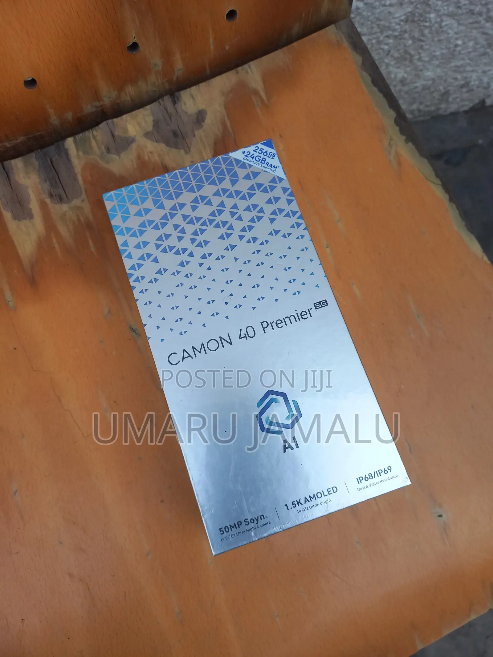 New Tecno Camon 40 Premier 256 GB Black