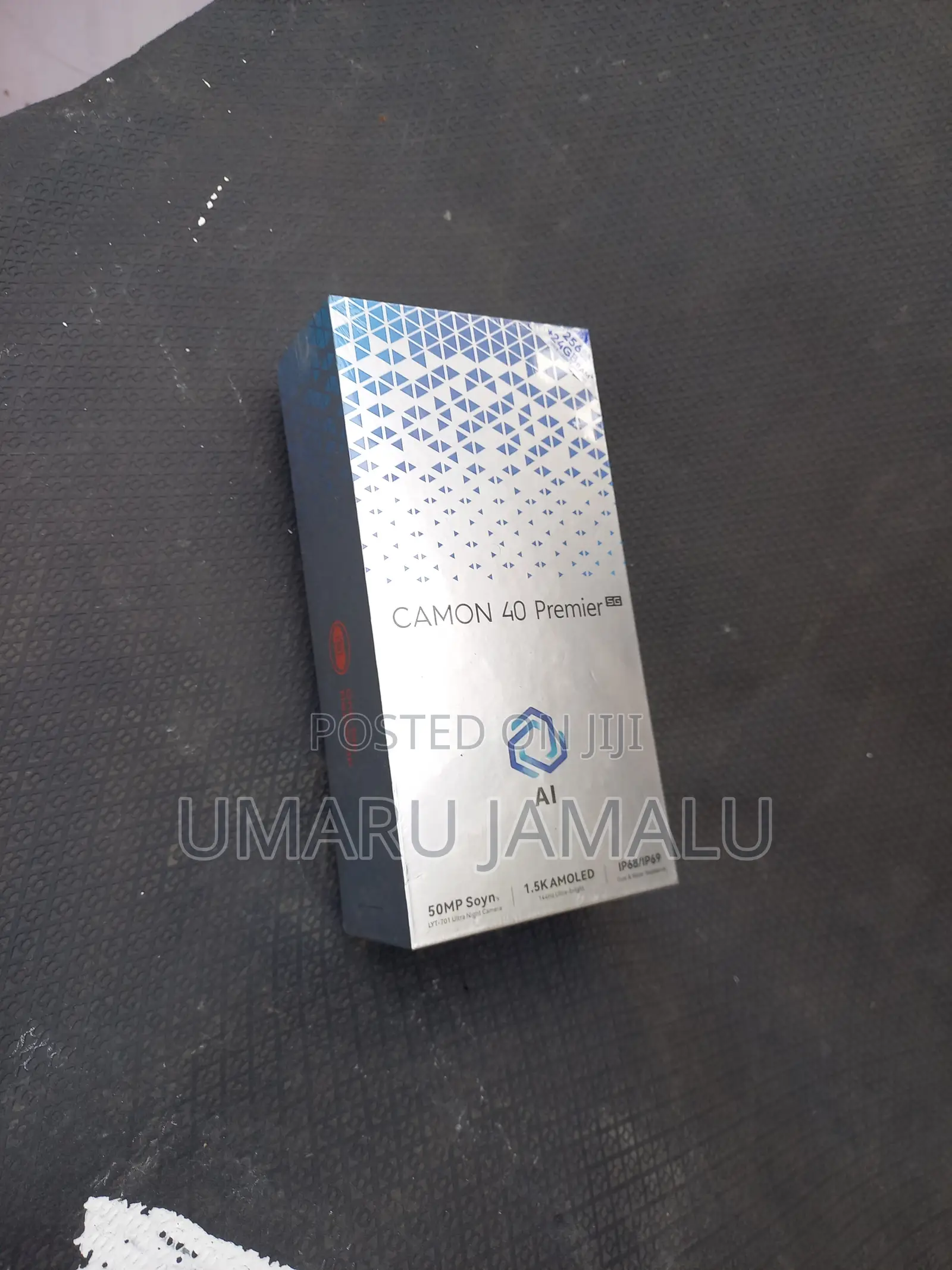 New Tecno Camon 40 Premier 256 GB Black