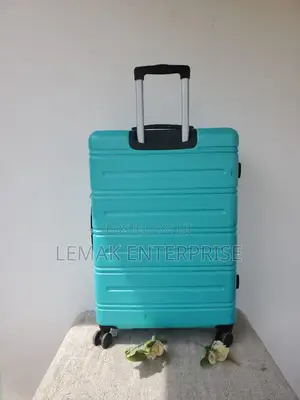 Rock Lisbon 8 Wheel Hard Turquoise Cabin Traveling Suitcase