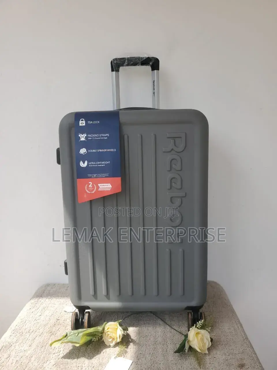 Reebok Ogle 8 Wheel Hard Trolley Case