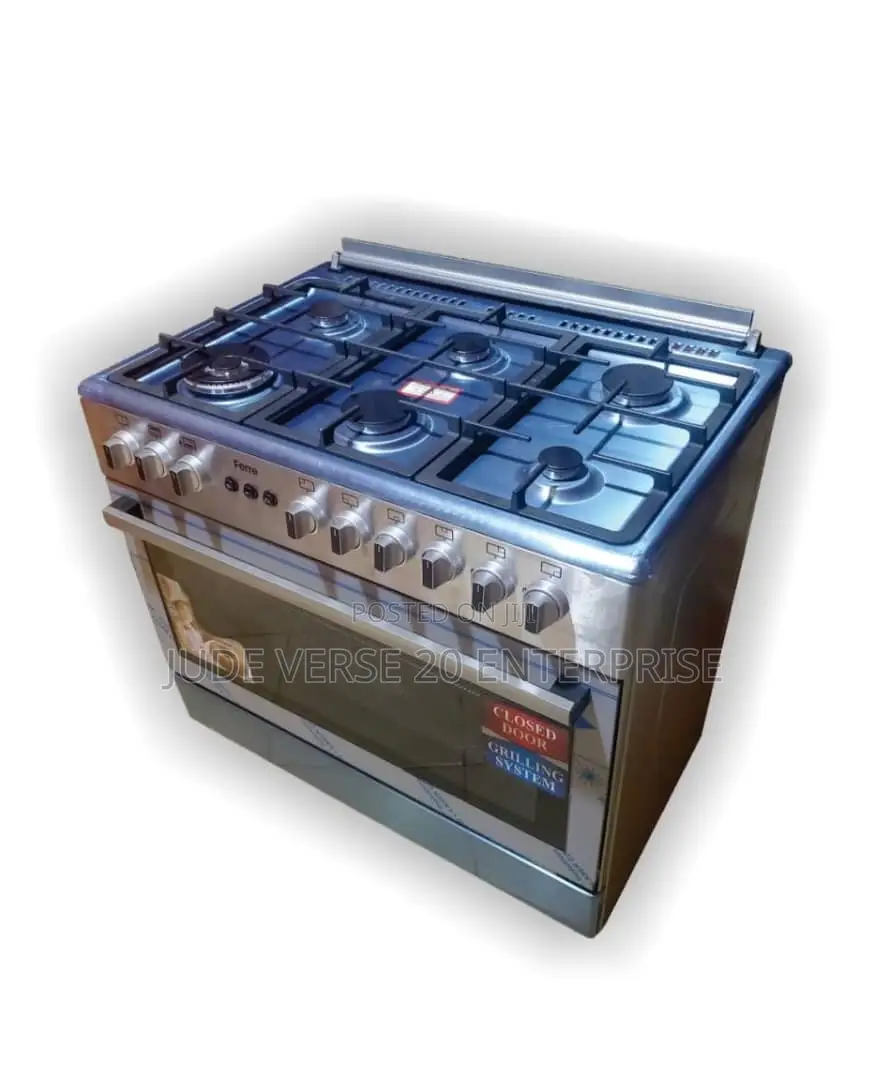 Ferre Gas Cooker 6burner All Gas Size 60x90