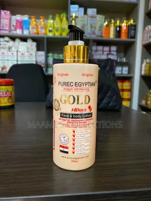 Purec Egyptian Magic Whitening Gold 14 Days Face Body Lotion.
