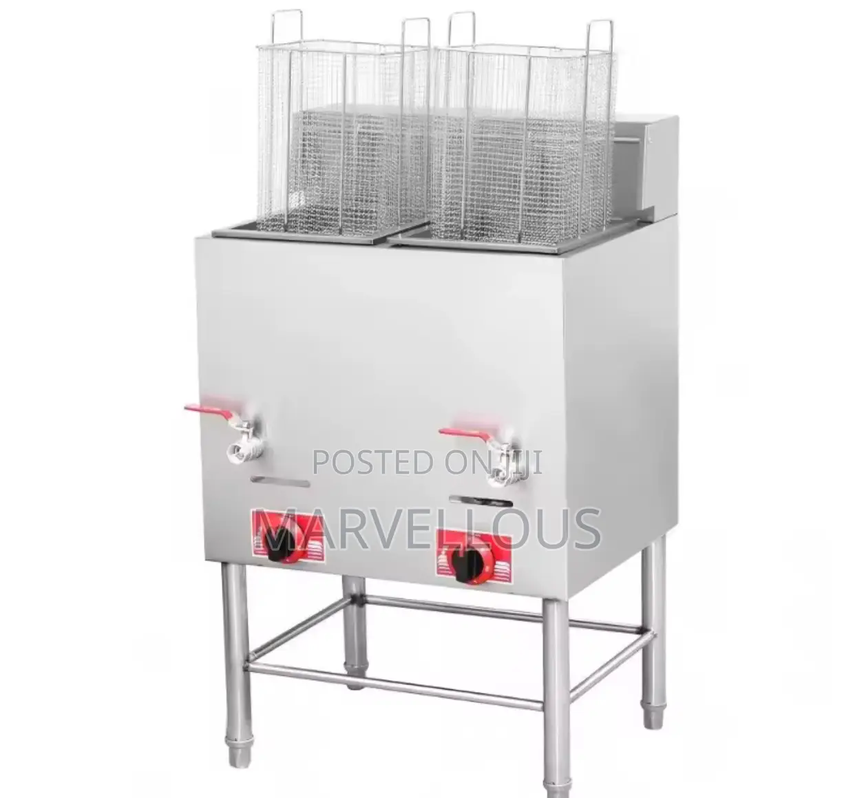 Professional Dual-Tank Deep Fryer.Built for Heavy Duty Performance