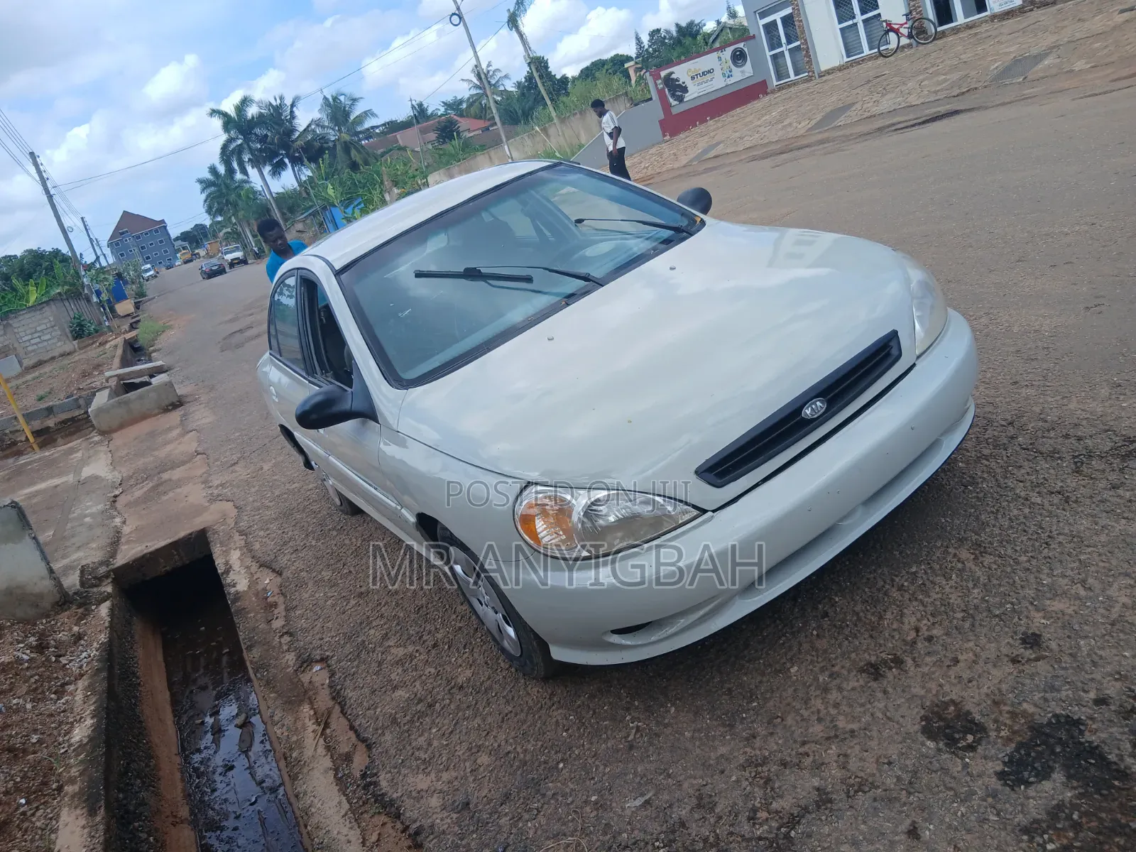 Kia Rio Sedan 2005 White