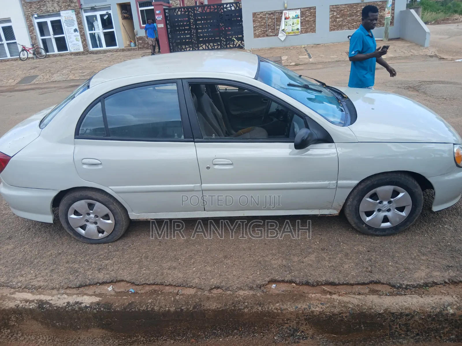Kia Rio Sedan 2005 White