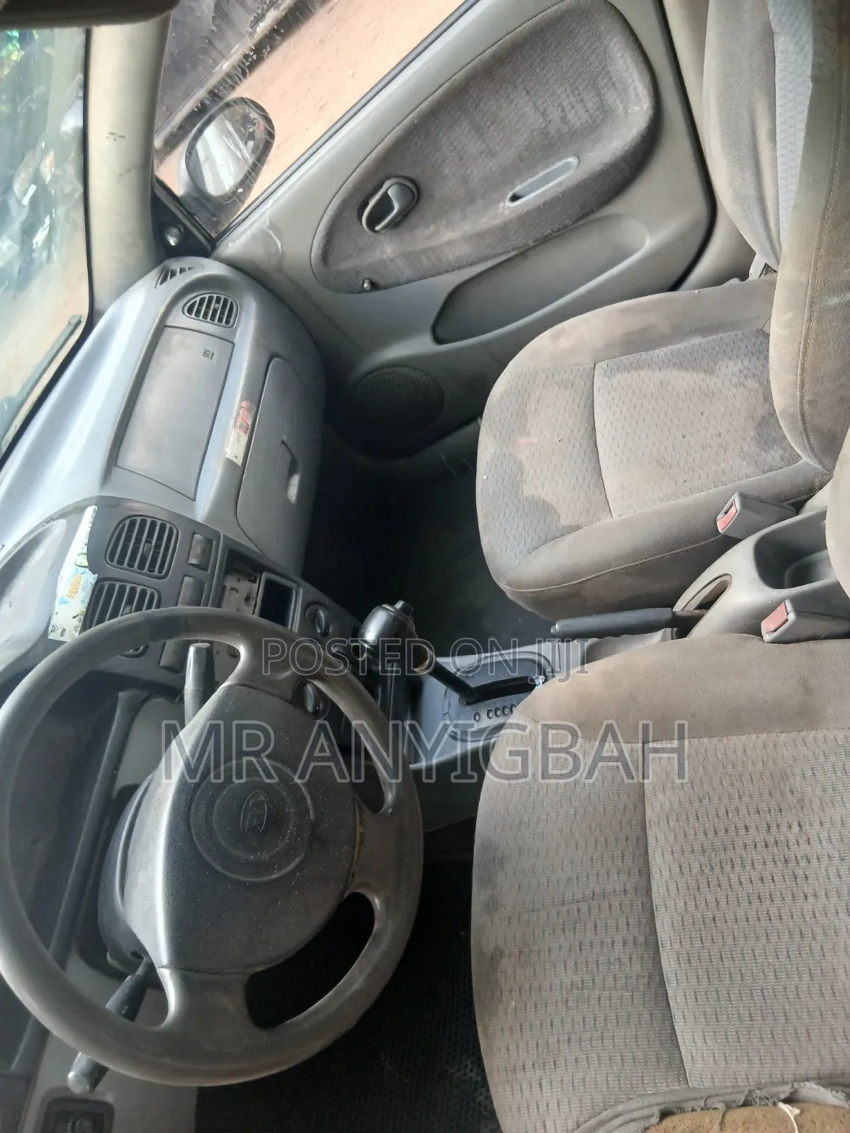 Kia Rio Sedan 2005 White