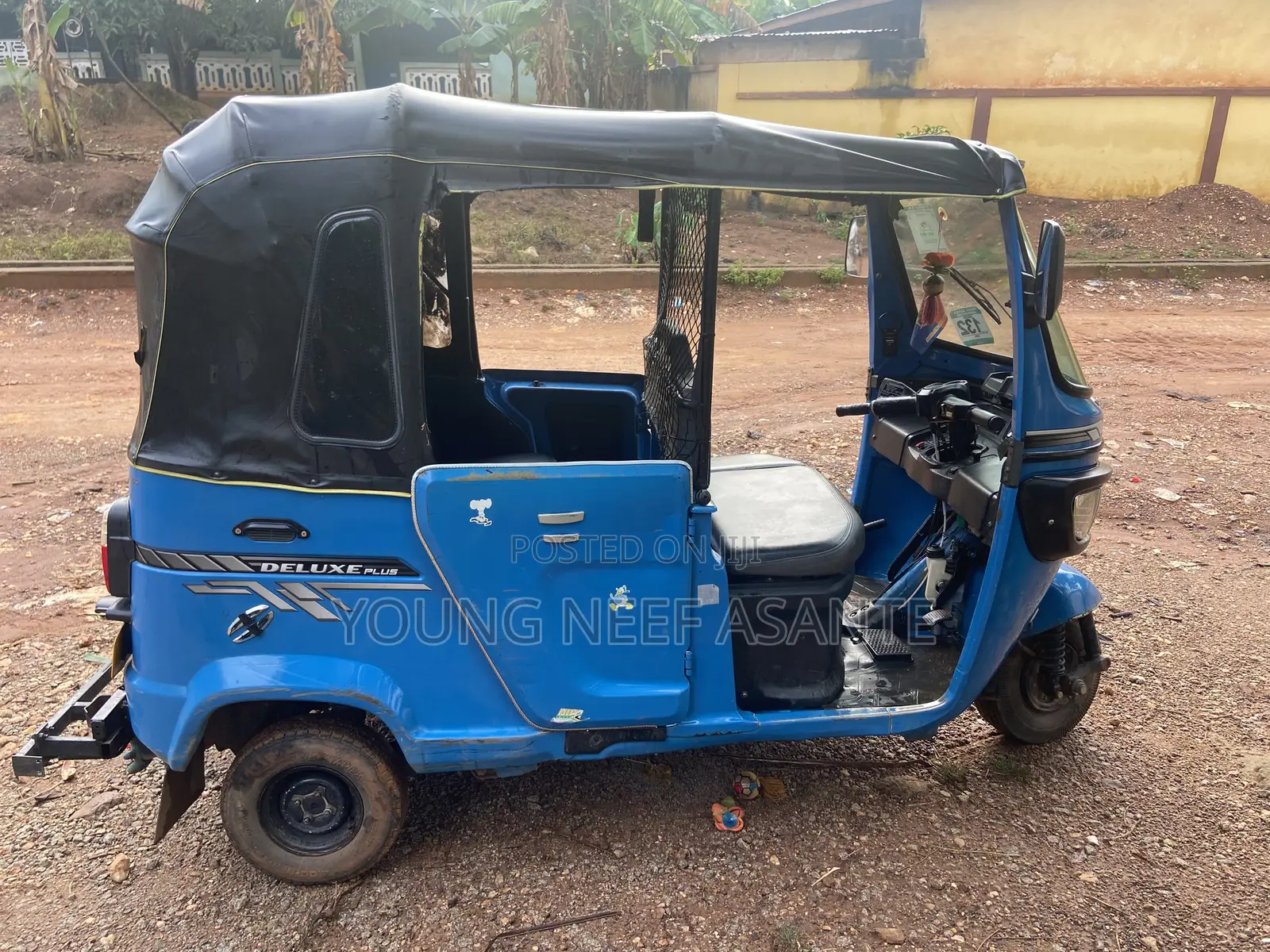 TVS King Deluxe Plus iTouch Start 2025 Blue