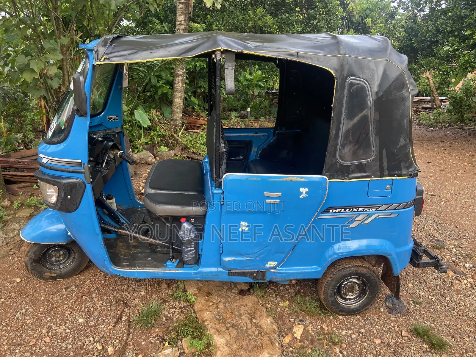 TVS King Deluxe Plus iTouch Start 2025 Blue