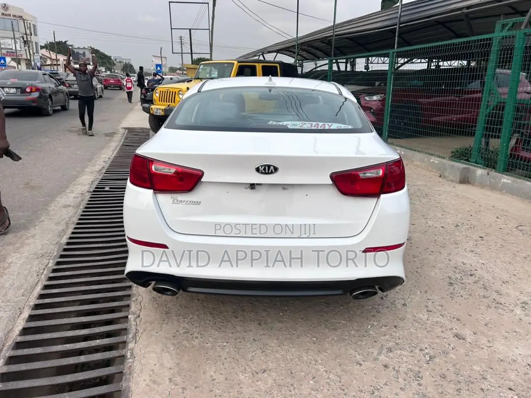 Kia Optima LX 4dr Sedan (2.4L 4cyl 6A) 2015 White