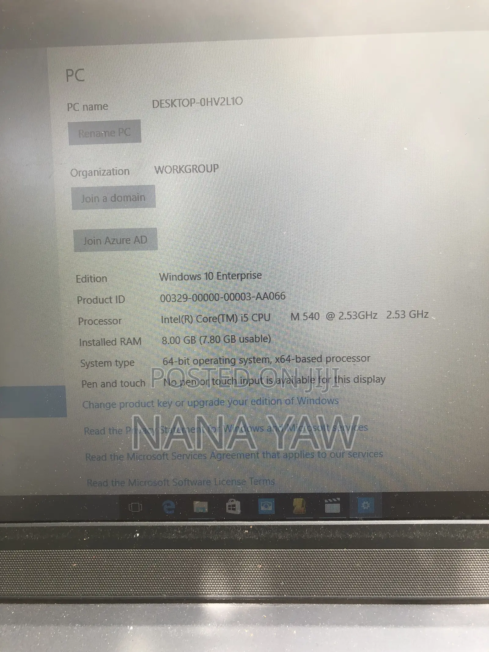 New Laptop Lenovo ThinkPad T490s 8GB Intel Core i5 HDD 500GB