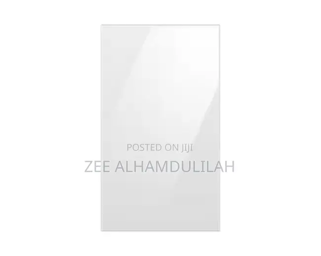 Samsung White Glass Panel Bottom Door