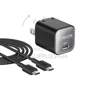 Anker 511 (30w, Nano 3) Fast Phone Charger, Usb C, 6ft Cable From Usa