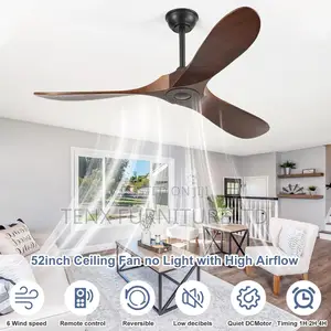 Ceiling Fan (Solid Wood)