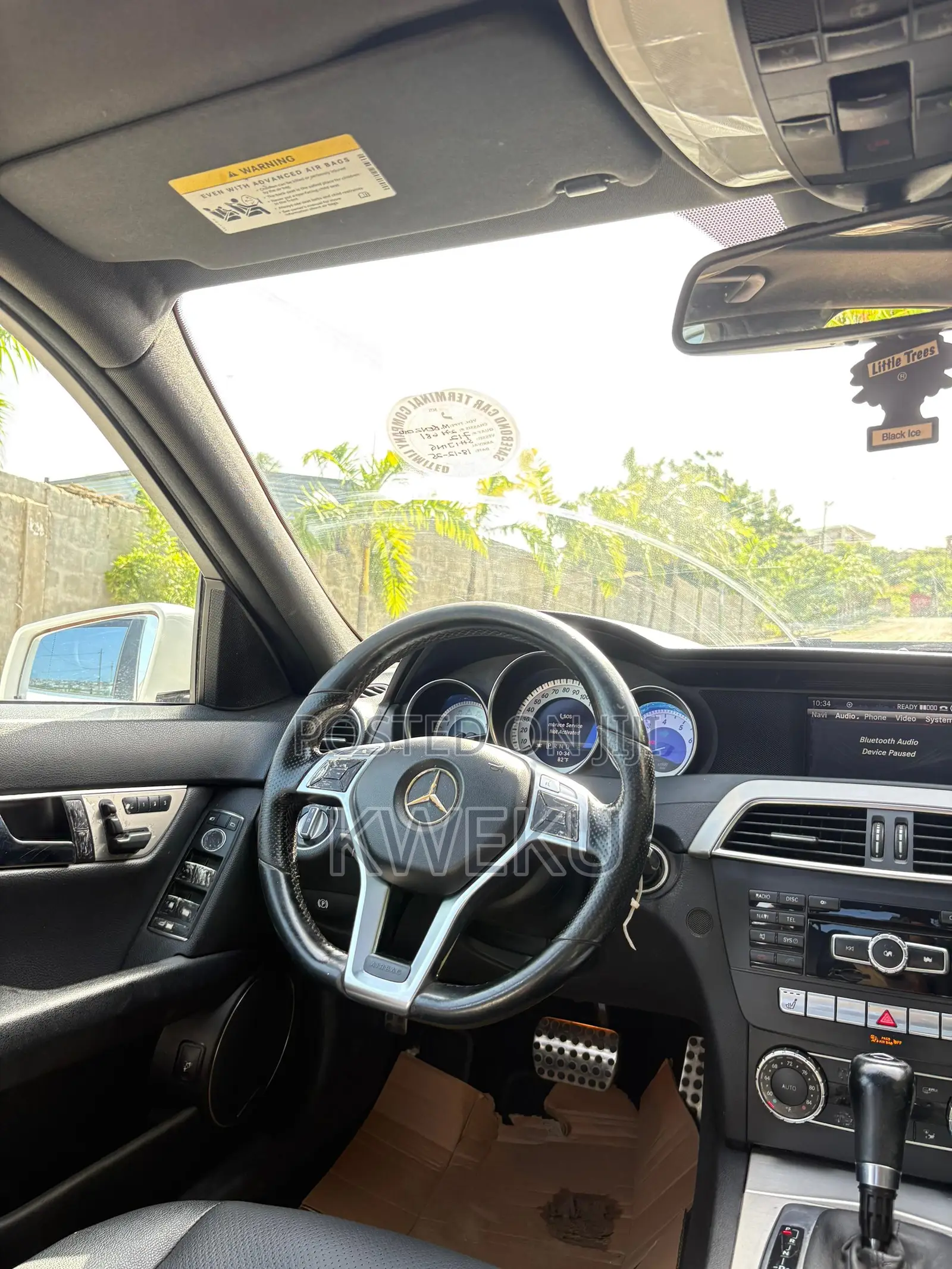Mercedes-Benz C250 2014 White
