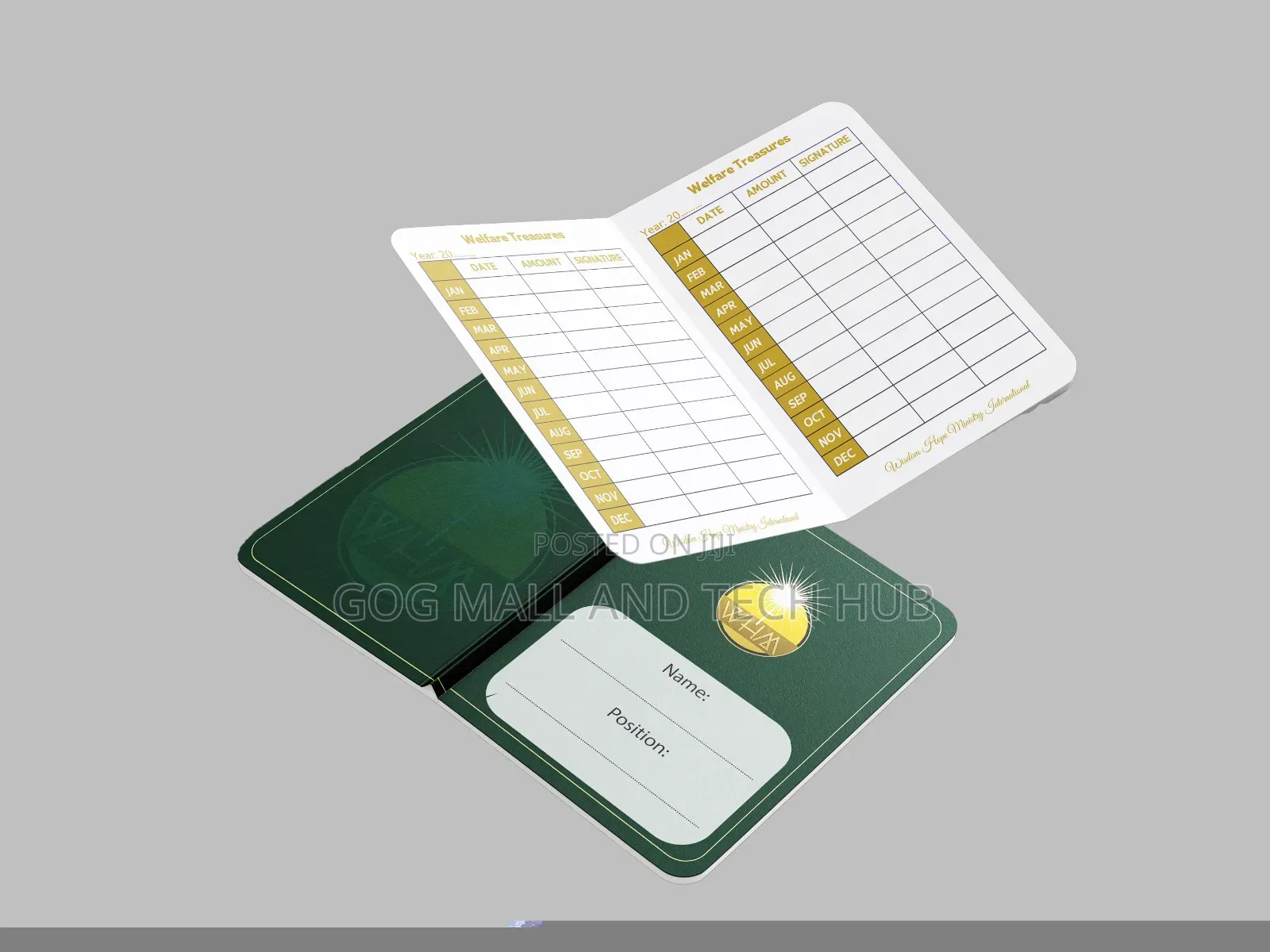 Passbook, Susu Book, Welfare Book Printing