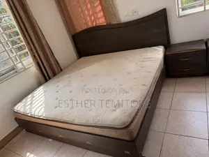 King Size Bed Frame With Mattress