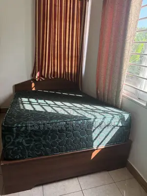 Double Mattress With Bed Frame