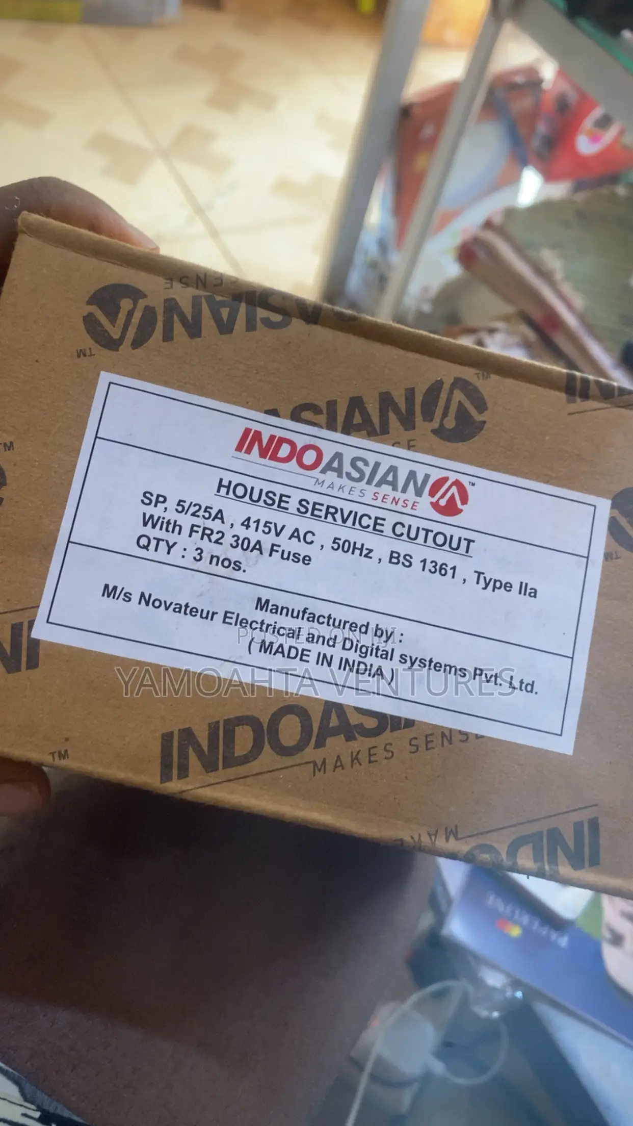 Indoasian 50a Fuse Cut-Out