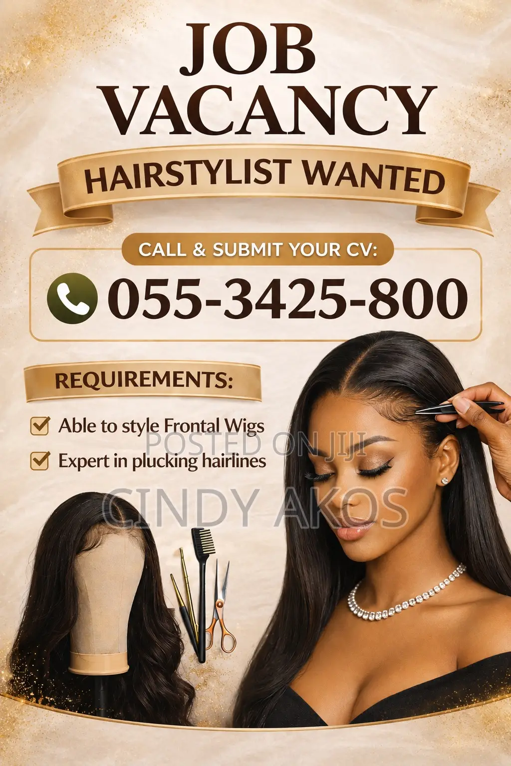Hair Stylist Wanted