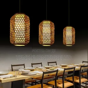 Pendant Light (Bamboo Silk)