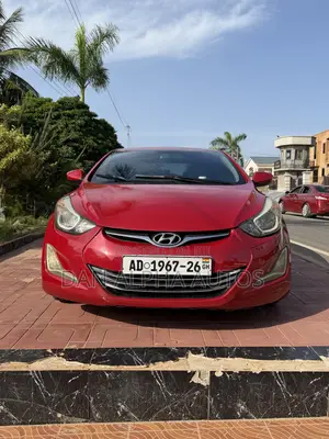 Hyundai Elantra 2015 Red