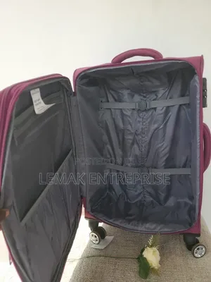 Featherstone Purple Traveling Luggage Suitcase