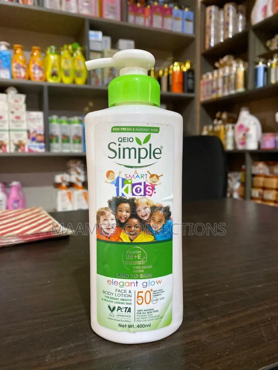 Qeio Simple Smart Kids Face And Body Lotion