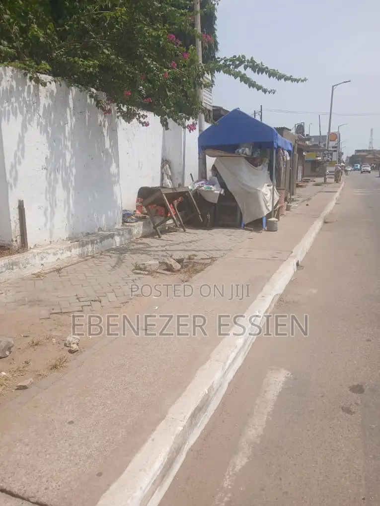 Accra Central Around Post Office by Road Side Land Title Registered