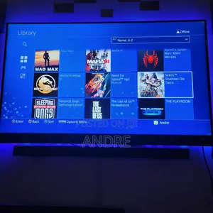Ps4 Pro Jailbreak With 16 Games and Two Controllers With 1tb