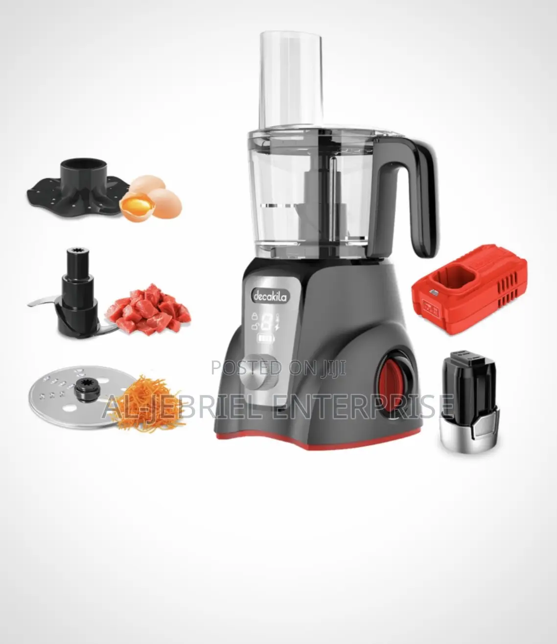 Food Processor Rechargeable (125l)