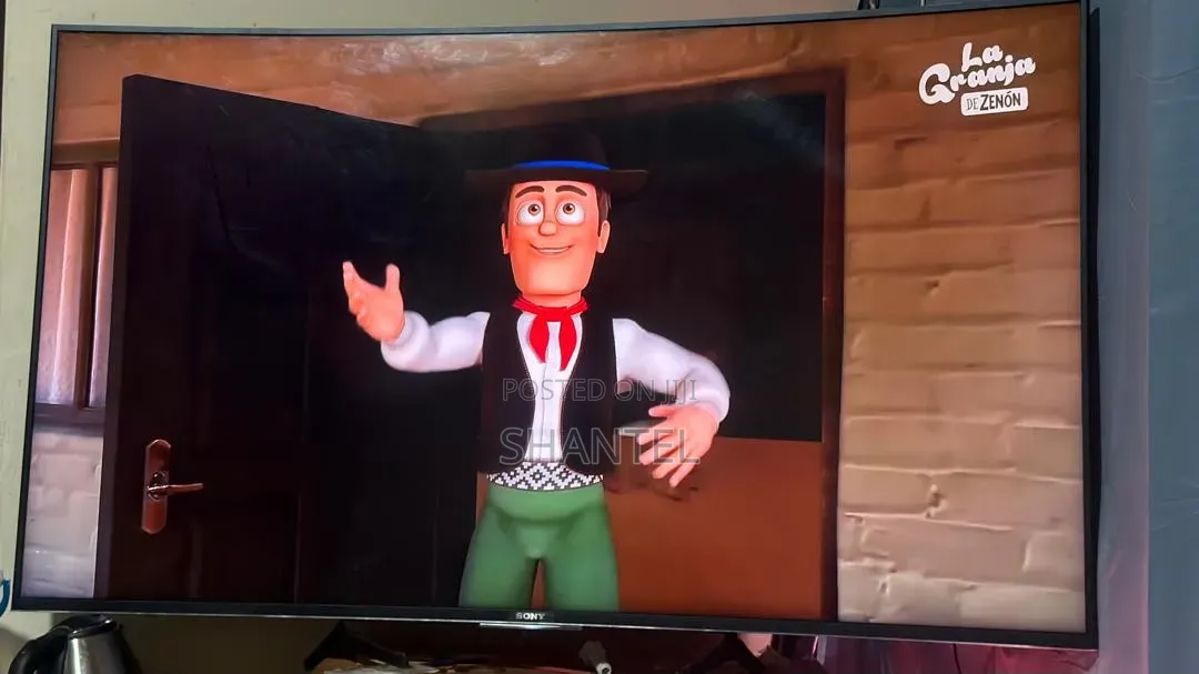 Sony 65inch Tv Curved With Voice Search Smart Android Used