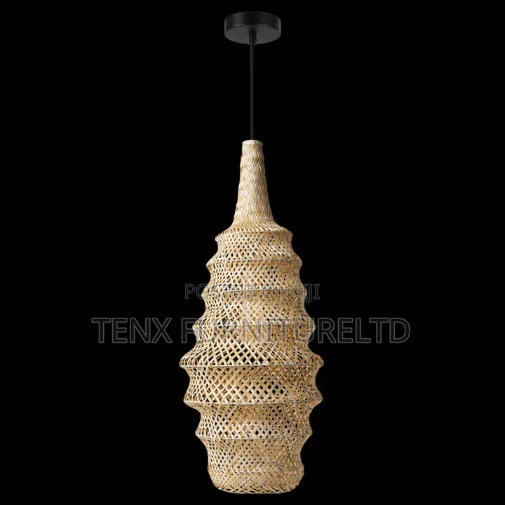 Bamboo Pendant Light Hand Crafted
