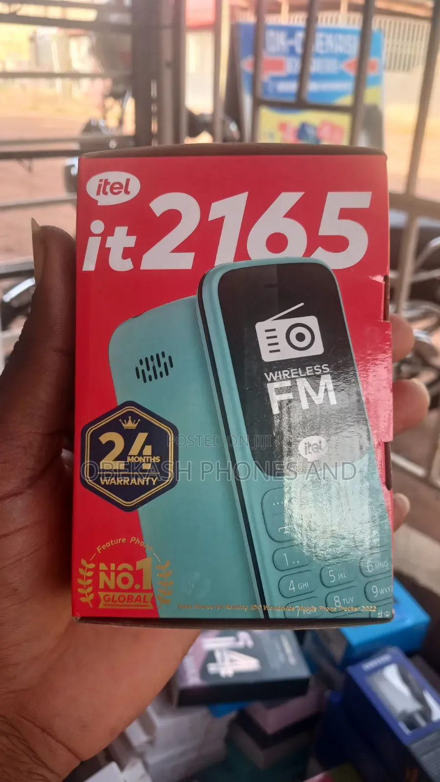 New Itel it2165 Black