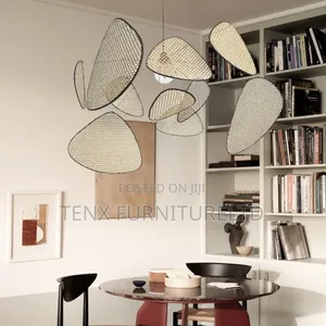 Pendant Light Rattan/ Metal Lighting